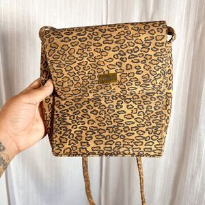 Lazarini W. Messenger Bag Y2k 90s Animal Print Mob Wife Old Money Mini Bag